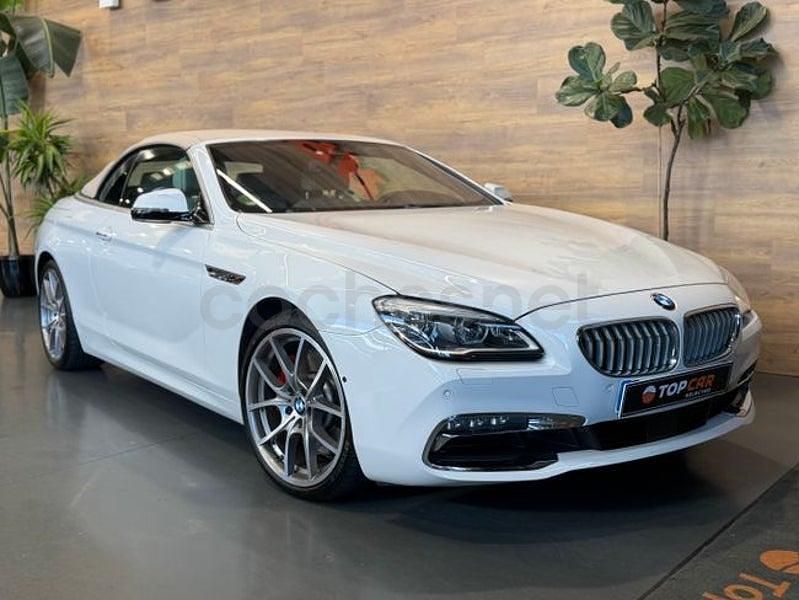 Usado BMW 650 Cabriolet Comfort Edition 450 CV (330 kW) 2015 Blanco Descapotable