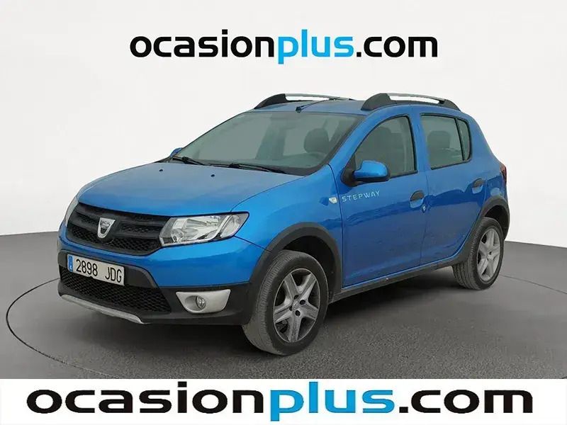 Azul Usado 2015 Dacia Sandero Stepway Utilitario | 9250 € (Precio justo) - Imagen 1/4