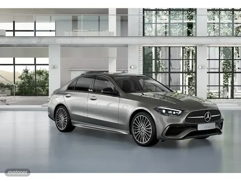Usado Mercedes C220 200 CV (147 kW) 2022 Plateado Berlina