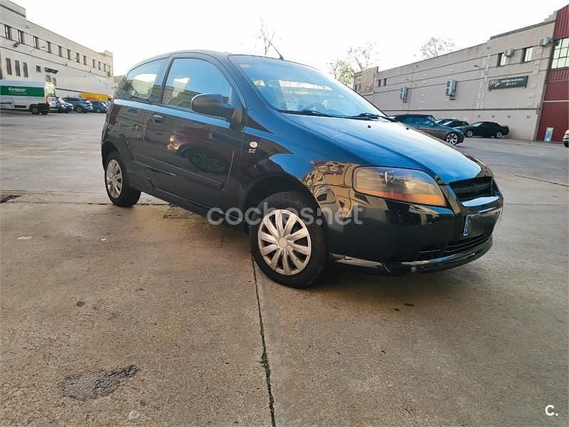 Negro Usado 2007 Chevrolet Kalos SE Berlina | 3400 € (Un poco caro) - Imagen 1/4