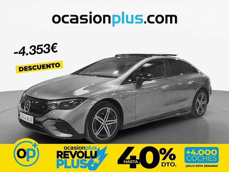 Usado Mercedes EQE350 214 kW (292 CV) 2023 Gris Berlina