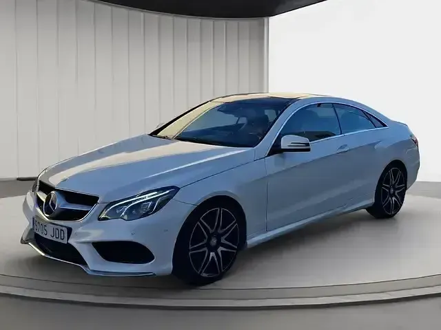 Usado Mercedes E250 204 CV (150 kW) 2015 Blanco Coupe