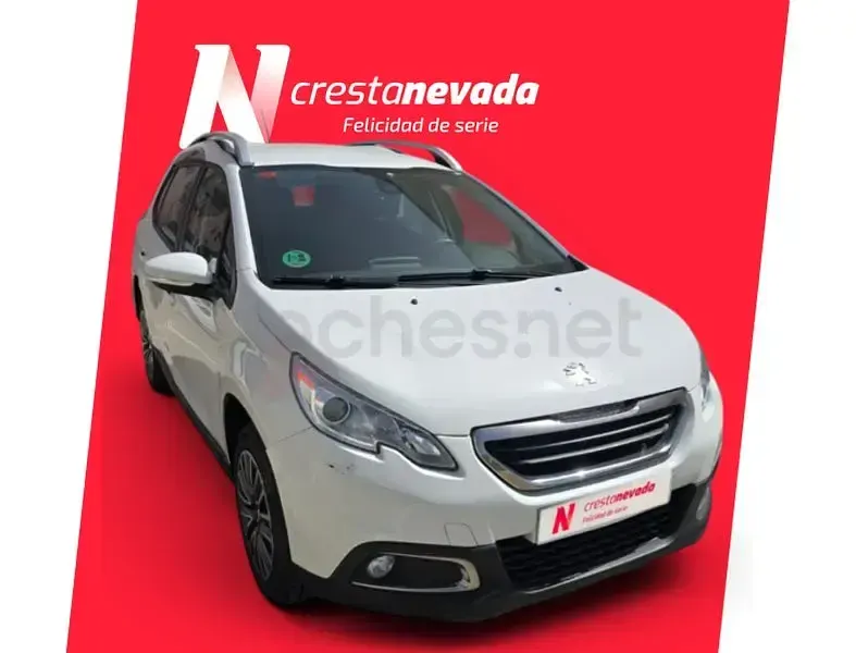 Usado Peugeot 2008 Active 82 CV (60 kW) 2014 Blanco SUV