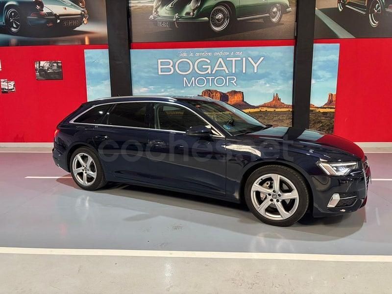 Usado Audi A6 204 CV (150 kW) 2019 Azul Familiar