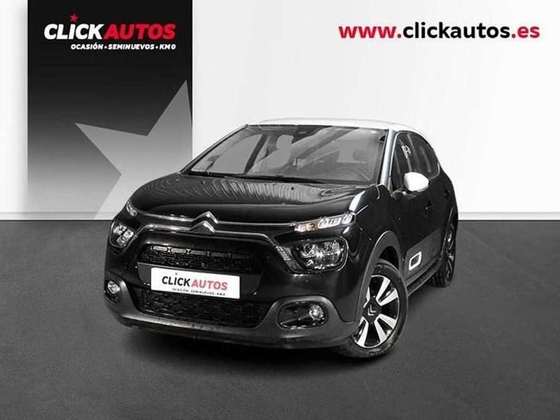 Usado Citroën C3 Feel 83 CV (61 kW) 2022 Negro Utilitario