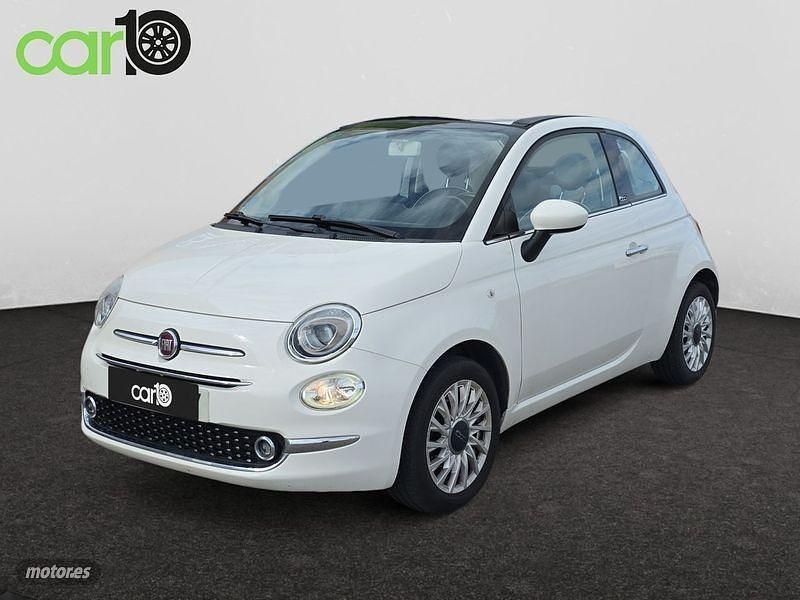 Blanco Usado 2018 Fiat 500C Lounge Descapotable | 9490 € (Precio justo) - Imagen 1/4