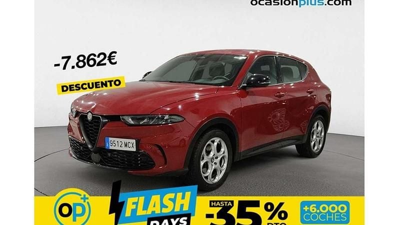 Usado Alfa Romeo Tonale Sprint 131 CV (96 kW) 2022 Rojo SUV