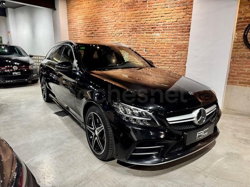 Usado Mercedes C43 AMG 390 CV (286 kW) 2019 Negro Familiar