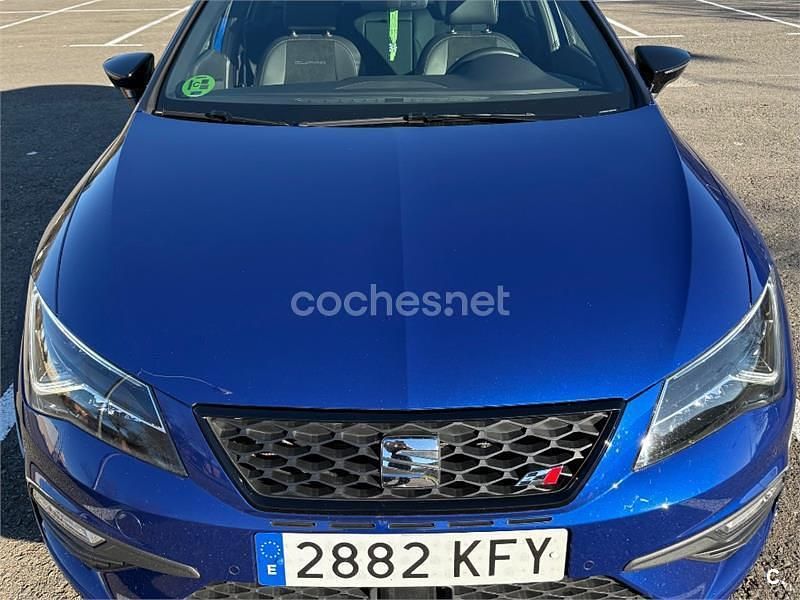 Usado Seat Leon ST CUPRA 300 CV (220 kW) 2017 Azul Familiar