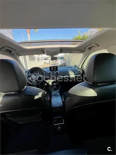 Usado Audi A3 Attraction 150 CV (110 kW) 2013 Blanco Berlina