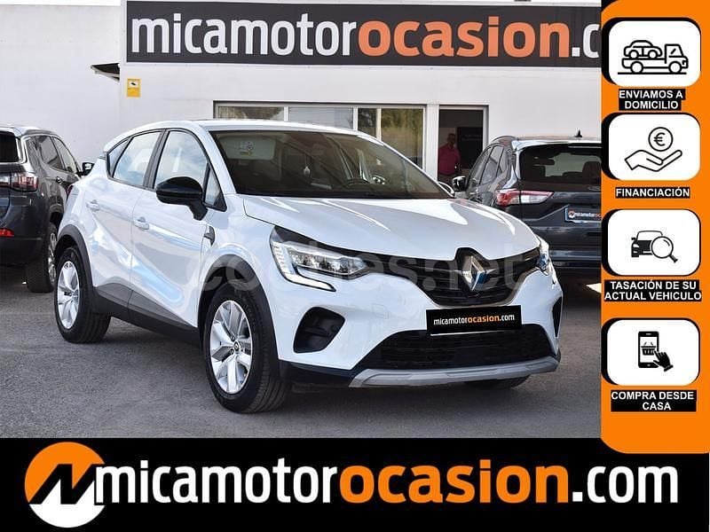 Blanco Usado 2021 Renault Captur Intens SUV | 13.990 € (Precio justo) - Imagen 1/4