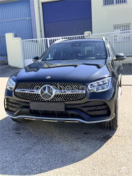 Usado Mercedes GLC300e 306 CV (225 kW) 2022 Negro SUV