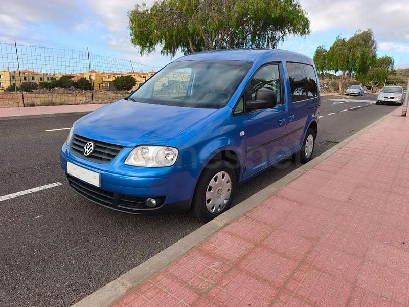 Usado VW Caddy Life 75 CV (55 kW) 2008 Azul Monovolumen