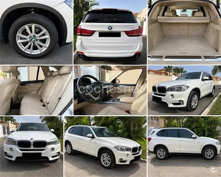 Usado BMW X5 218 CV (160 kW) 2014 Blanco SUV