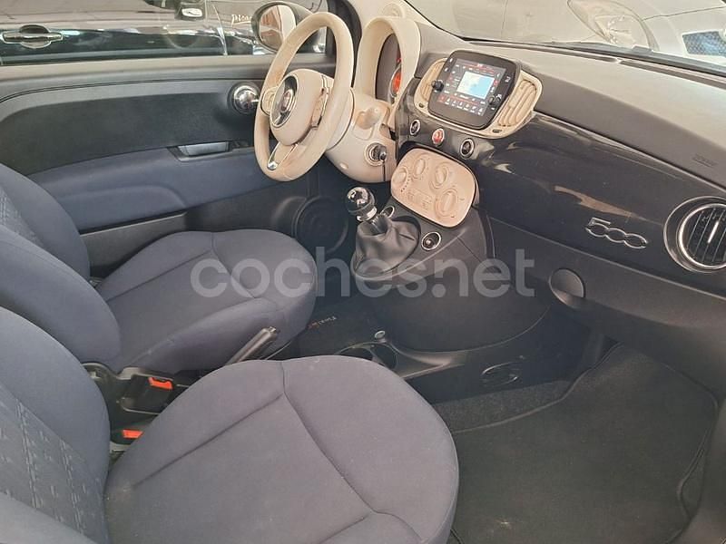 Usado Fiat 500 70 CV (51 kW) 2022 Negro Berlina