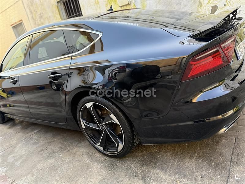 Usado Audi A7 Sportback S-Line 252 CV (185 kW) 2017 Negro Utilitario