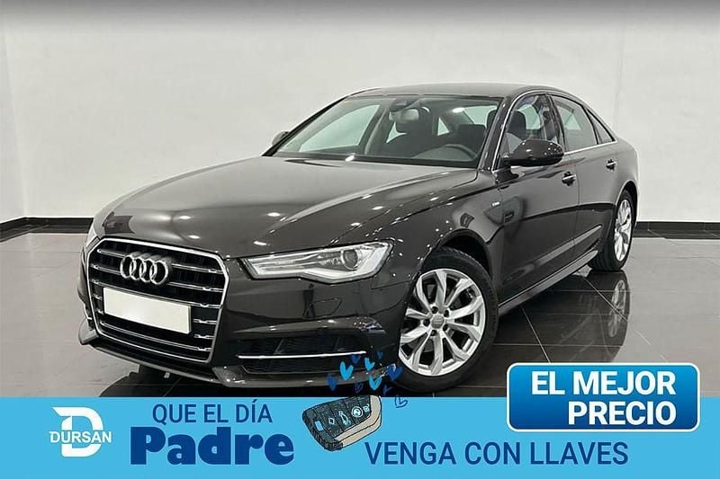 Usado Audi A6 S-Line 190 CV (139 kW) 2017 Gris Berlina