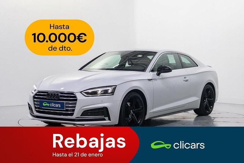 Blanco Usado 2019 Audi A5 S-Line Coupe | 27.990 € (Buen precio) - Imagen 1/4