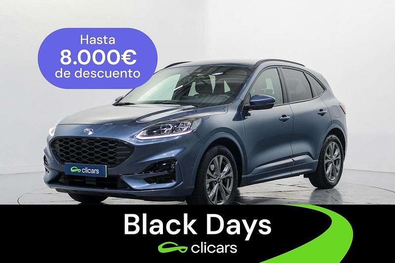 Azul Usado 2023 Ford Kuga ST-Line X SUV | 23.690 € (Super precio) - Imagen 1/4
