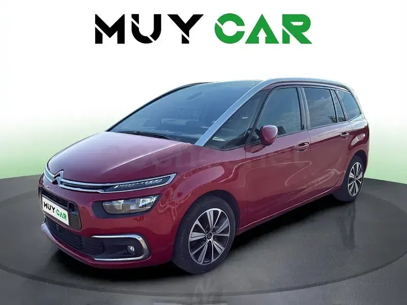 Usado Citroën C4 SpaceTourer Feel 130 CV (95 kW) 2019 Granate Monovolumen