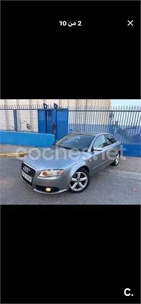 Usado Audi A4 140 CV (102 kW) 2005 Gris / plata Berlina