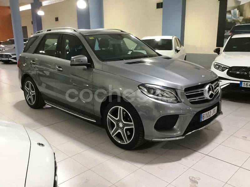 Usado Mercedes GLE350 258 CV (189 kW) 2016 Gris / plata SUV