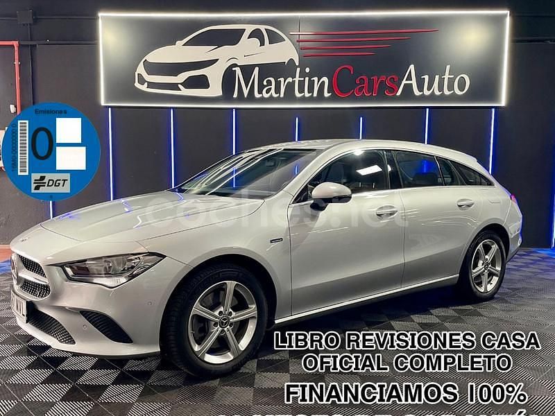 Gris / plata Usado 2020 Mercedes CLA250e Shooting Brake Familiar | 19.490 € - Imagen 1/4