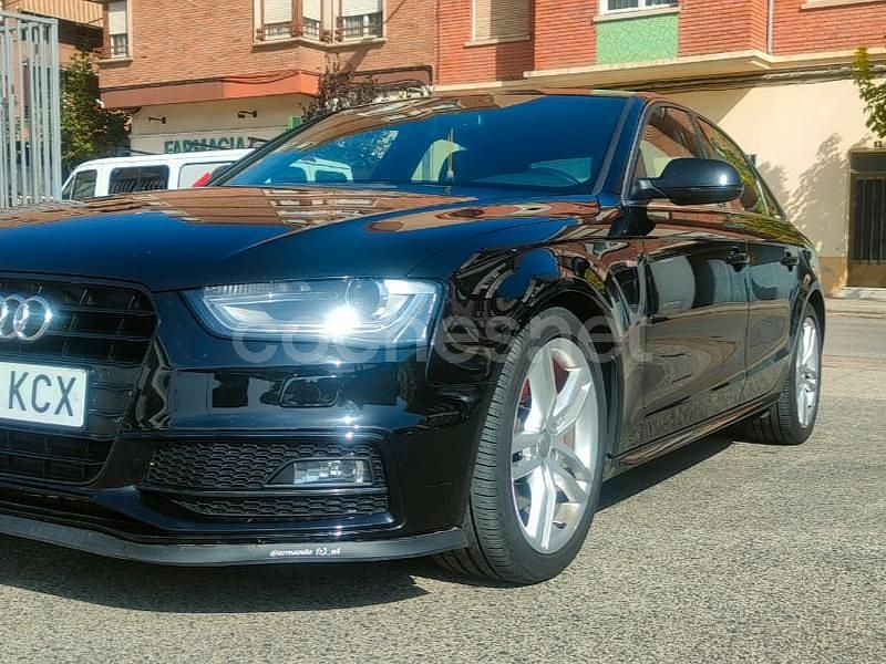 Usado Audi A4 S-Line 245 CV (180 kW) 2014 Negro Berlina
