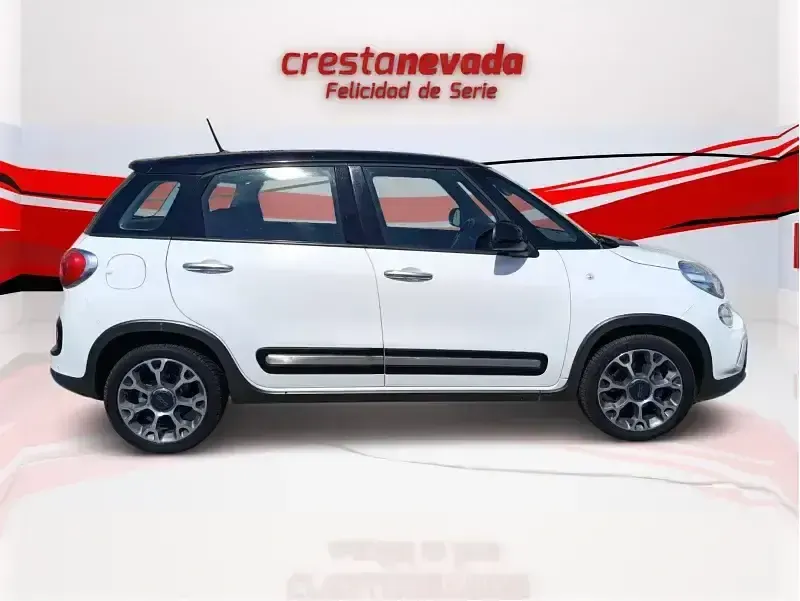 Usado Fiat 500L Lounge 95 CV (69 kW) 2017 Blanco Monovolumen