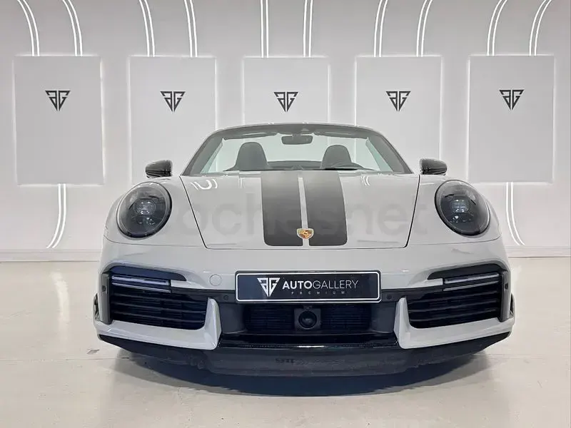 Usado Porsche 911 Turbo S Cabriolet 650 CV (478 kW) 2021 Gris / plata Descapotable