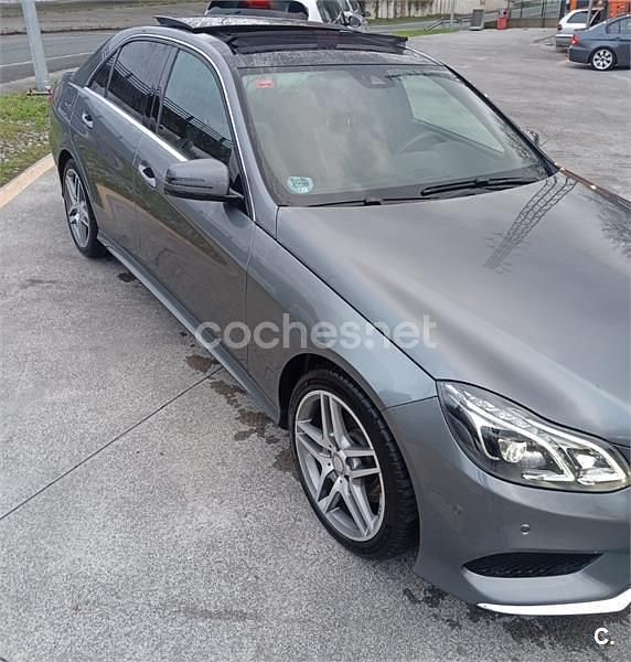 Usado Mercedes E220 Avantgarde 170 CV (125 kW) 2016 Gris / plata Berlina