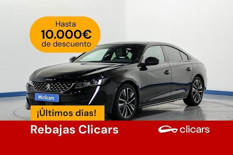 Negro Usado 2020 Peugeot 508 GT-line Berlina | 22.990 € (Precio justo) - Imagen 1/4