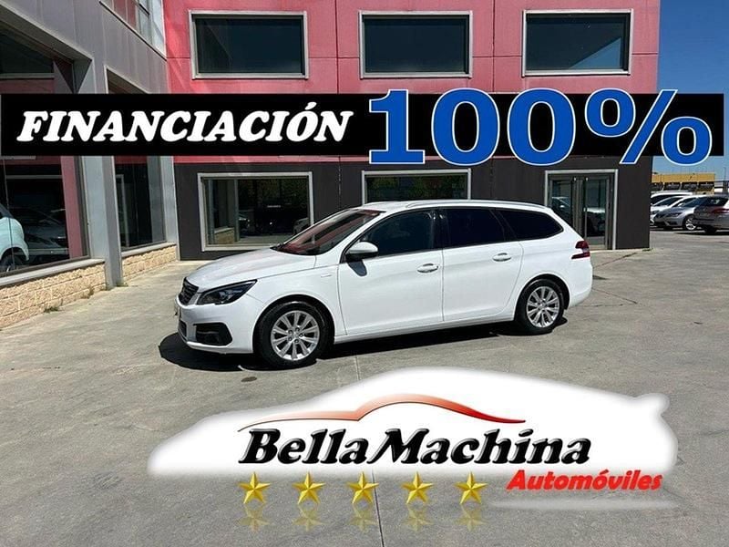 Blanco Usado 2020 Peugeot 308 Style Familiar | 10.950 € (Precio justo) - Imagen 1/4