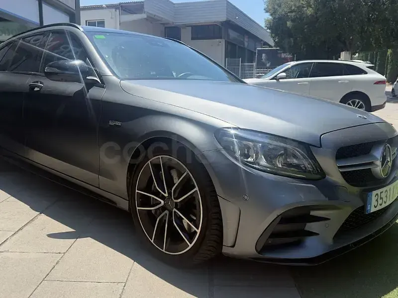 Usado Mercedes C43 AMG AMG 390 CV (286 kW) 2019 Gris / plata Familiar