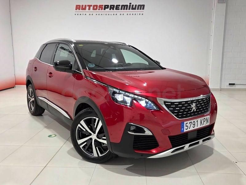 Usado Peugeot 3008 GT-line 131 CV (96 kW) 2018 Granate SUV