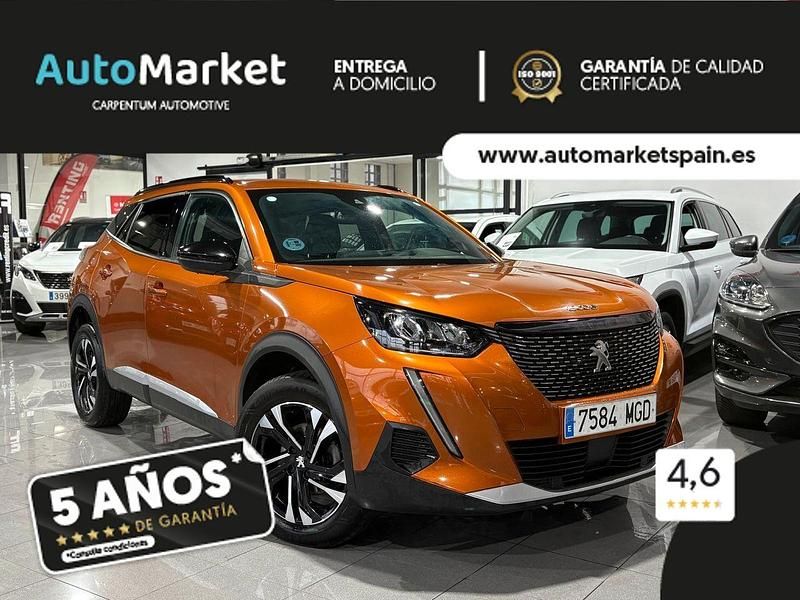 Usado Peugeot 2008 Allure 131 CV (96 kW) 2023 Naranja SUV