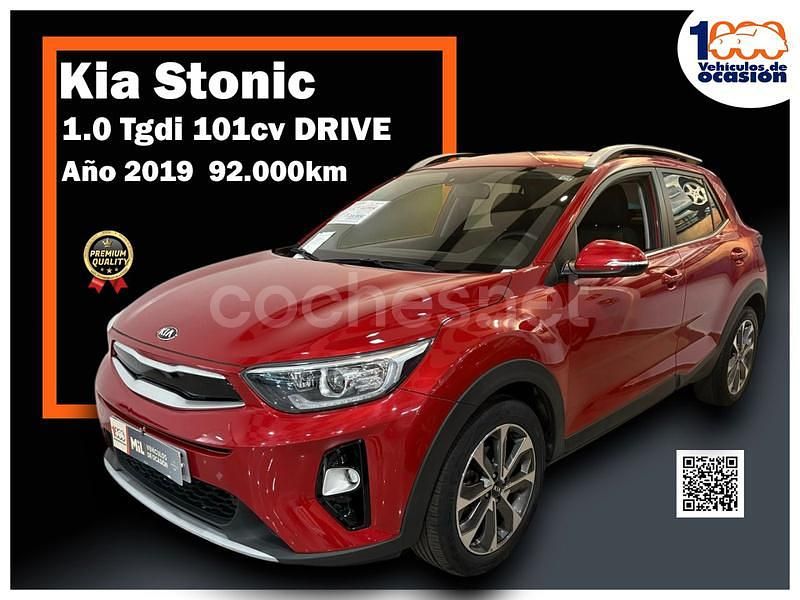 Granate Usado 2019 Kia Stonic SUV | 13.995 € (Precio justo) - Imagen 1/4