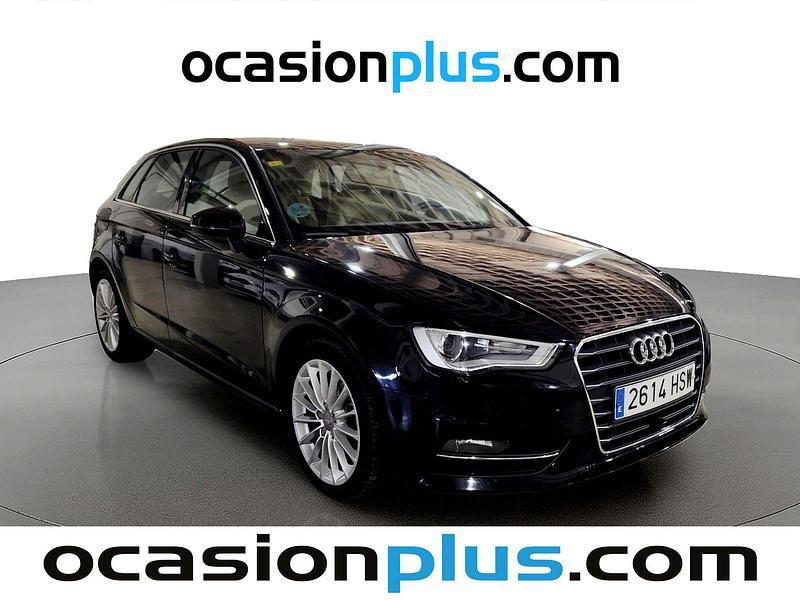 Usado Audi A3 Sportback Ambiente 105 CV (77 kW) 2013 Negro Utilitario