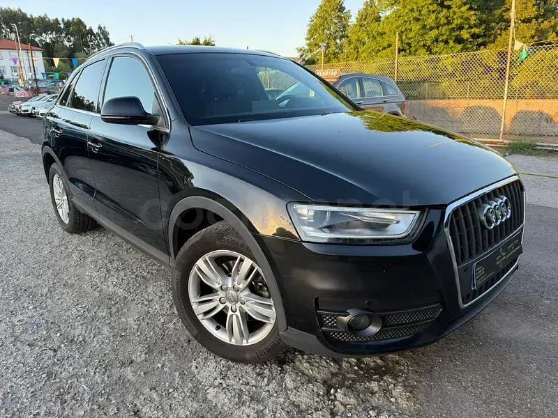 Usado Audi Q3 Ambition 170 CV (125 kW) 2013 Negro SUV