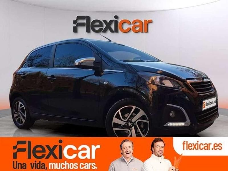Negro Usado 2020 Peugeot 108 Active Utilitario | 8990 € (Precio justo) - Imagen 1/4