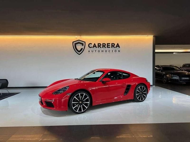 Usado Porsche Cayman 299 CV (219 kW) 2019 Rojo Coupe