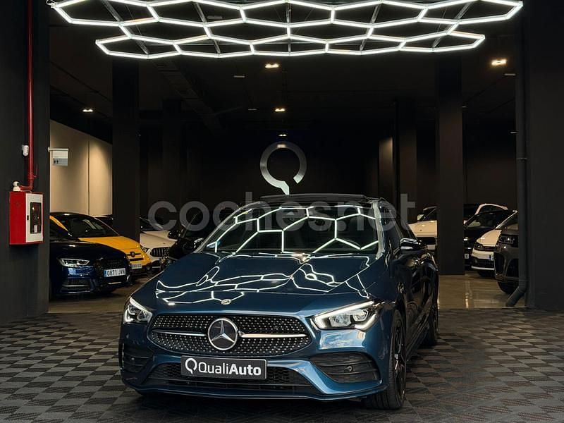 Azul Usado 2020 Mercedes CLA180 Berlina | 31.990 € (Caro) - Imagen 1/4