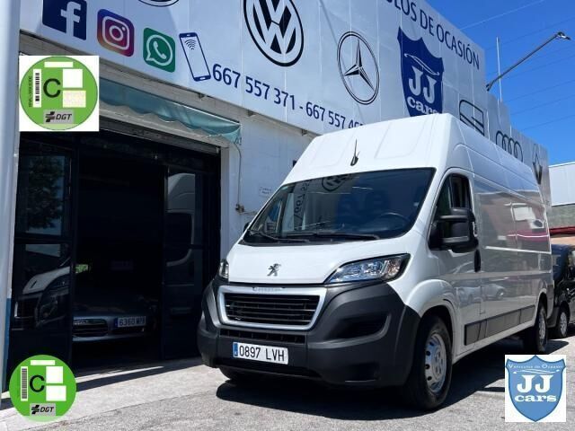 Blanco Usado 2021 Peugeot Boxer S Van | 22.990 € (Caro) - Imagen 1/4