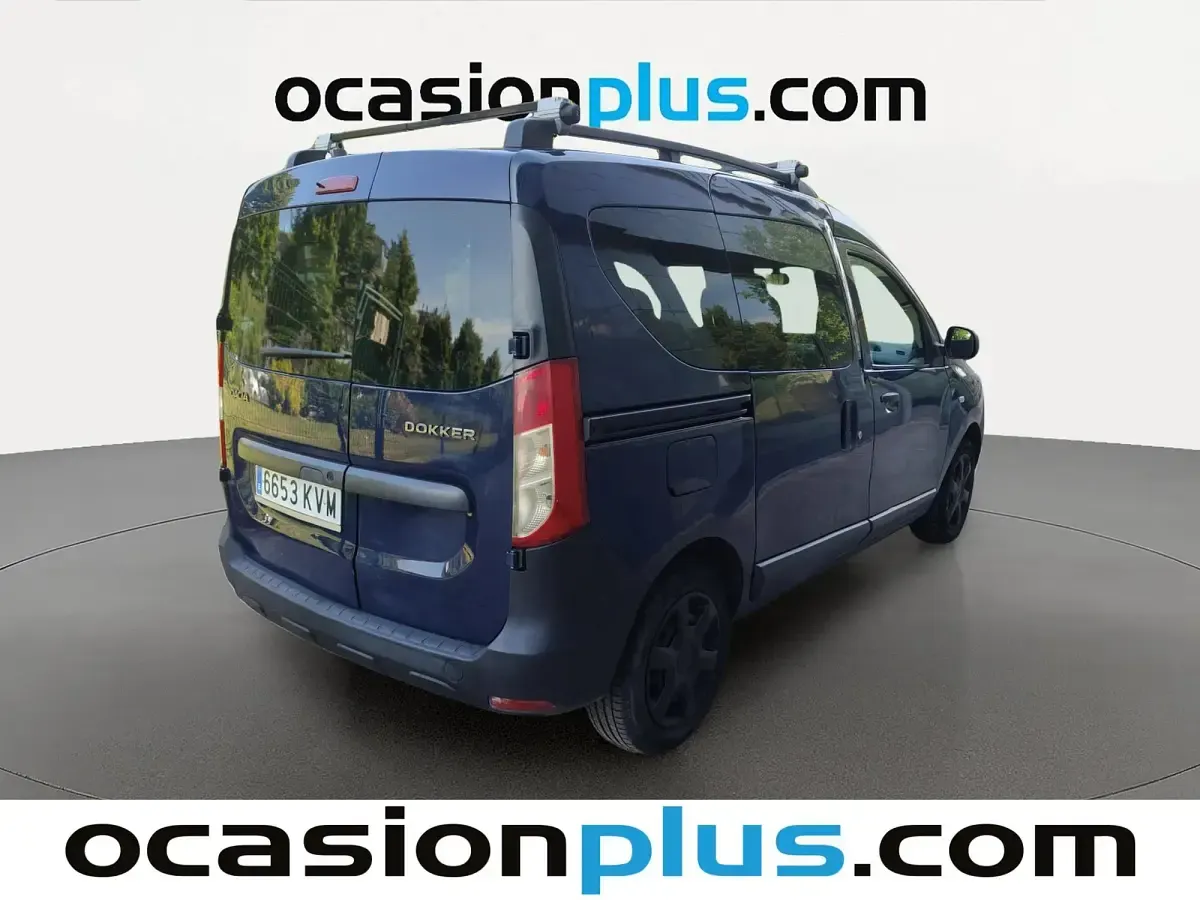 Usado Dacia Dokker Essentiel 102 CV (75 kW) 2019 Azul Monovolumen