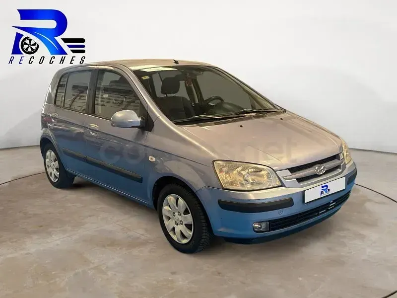 Usado Hyundai Getz GLS 105 CV (77 kW) 2005 Azul Utilitario