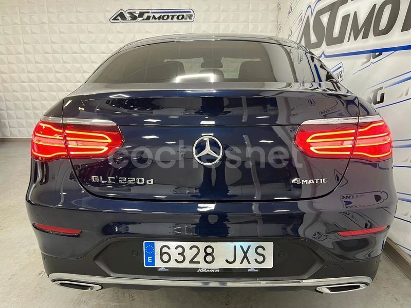 Usado Mercedes GLC220 170 HP (125 kW) 2017 Azul Coupé
