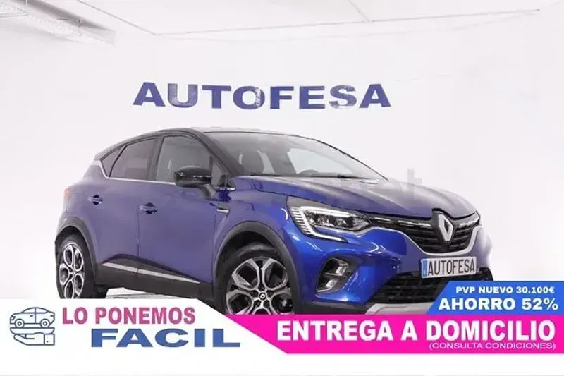 Usado Renault Captur Intens 90 CV (66 kW) 2022 Azul SUV