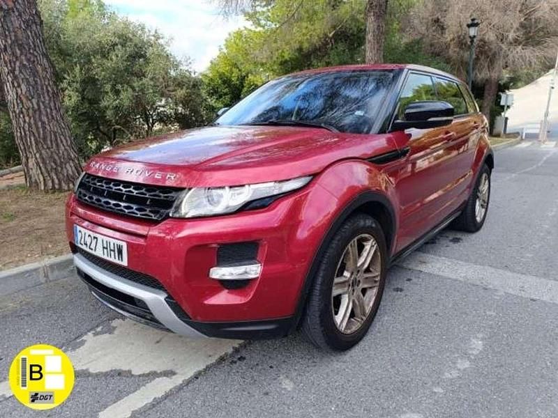 Rojo Usado 2012 Land Rover Range Rover evoque Dynamic SUV | 12.999 € (Precio justo) - Imagen 1/4