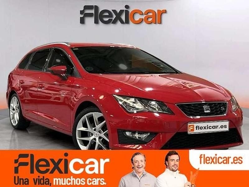 Rojo Usado 2016 Seat Leon ST FR Familiar | 14.890 € (Precio justo) - Imagen 1/4