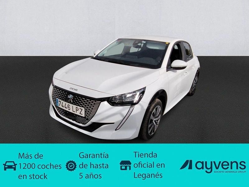 Blanco Usado 2021 Peugeot e-208 Active Utilitario | 17.100 € (Super precio) - Imagen 1/4